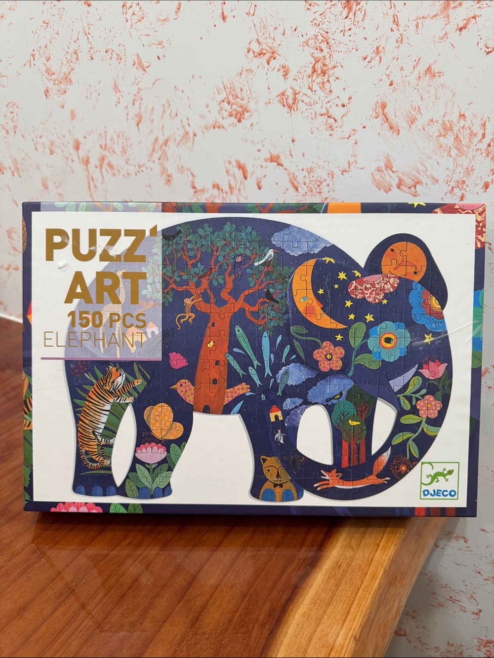 Djeco Puzz’Art Elephant - 150 Piece m Puzzle